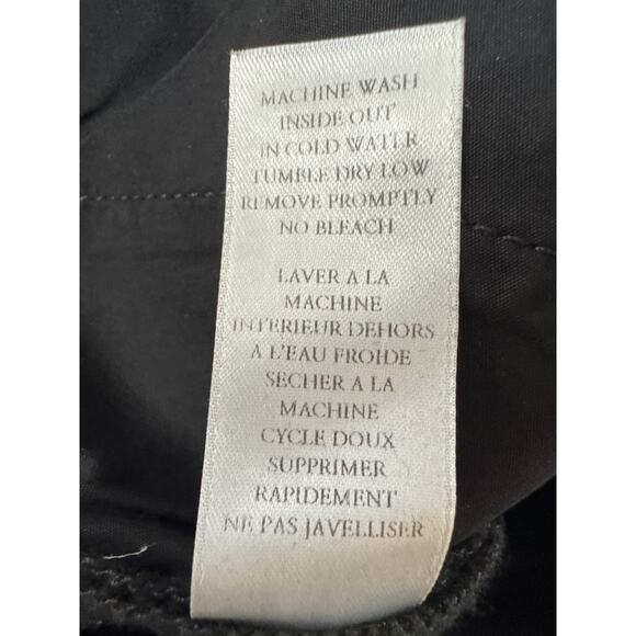 Frank & Eileen Black Stretch Crop Pants Size 4 Frayed Hem Quiet Luxury, - Picture 6 of 8